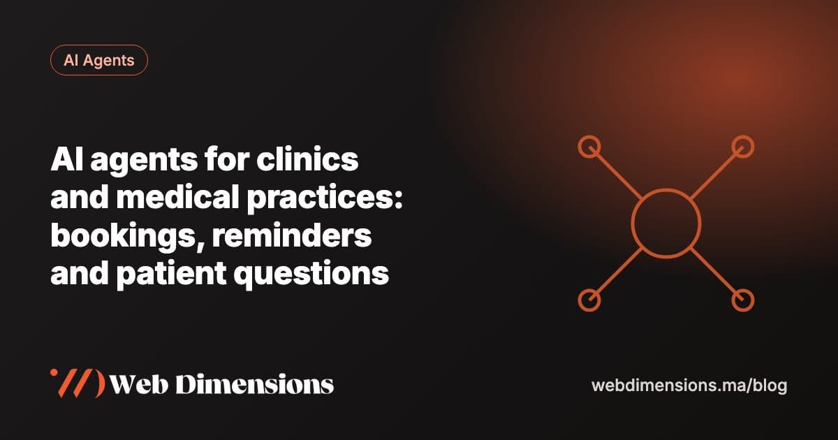 AI agents for clinics and medical practices: bookings, reminders and patient questions