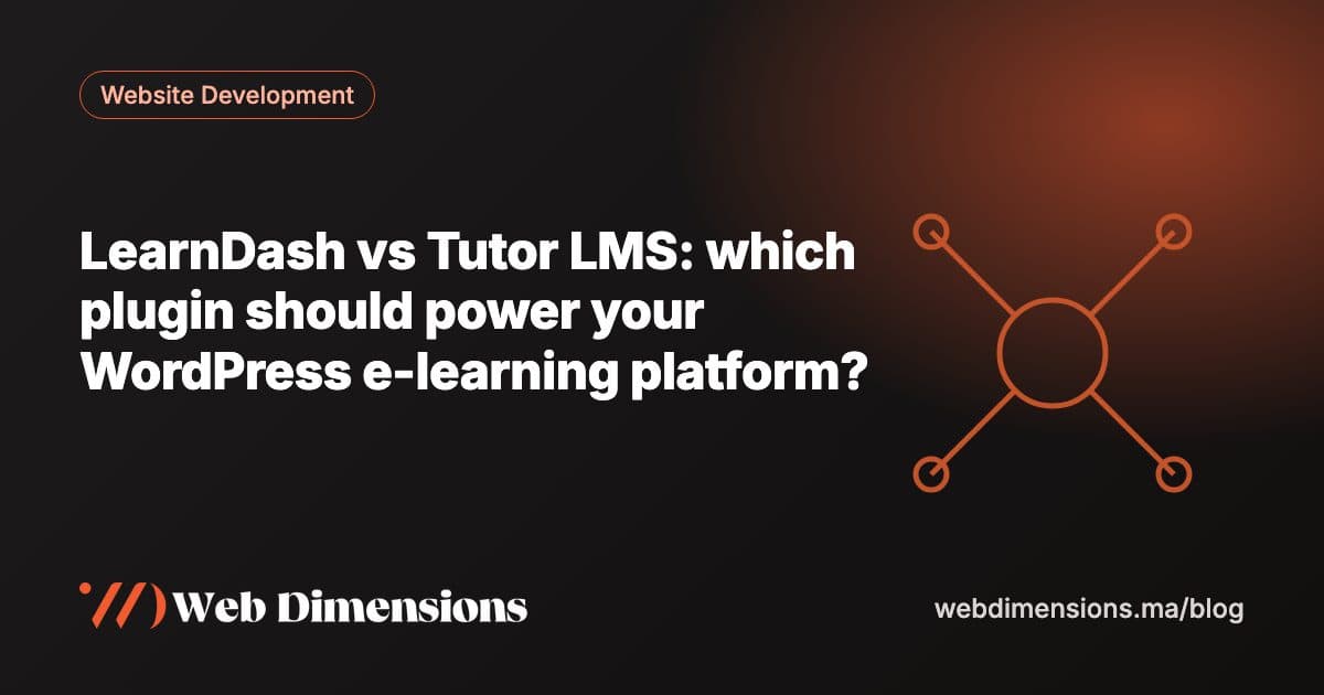 LearnDash vs Tutor LMS: which plugin should power your WordPress e-learning platform?